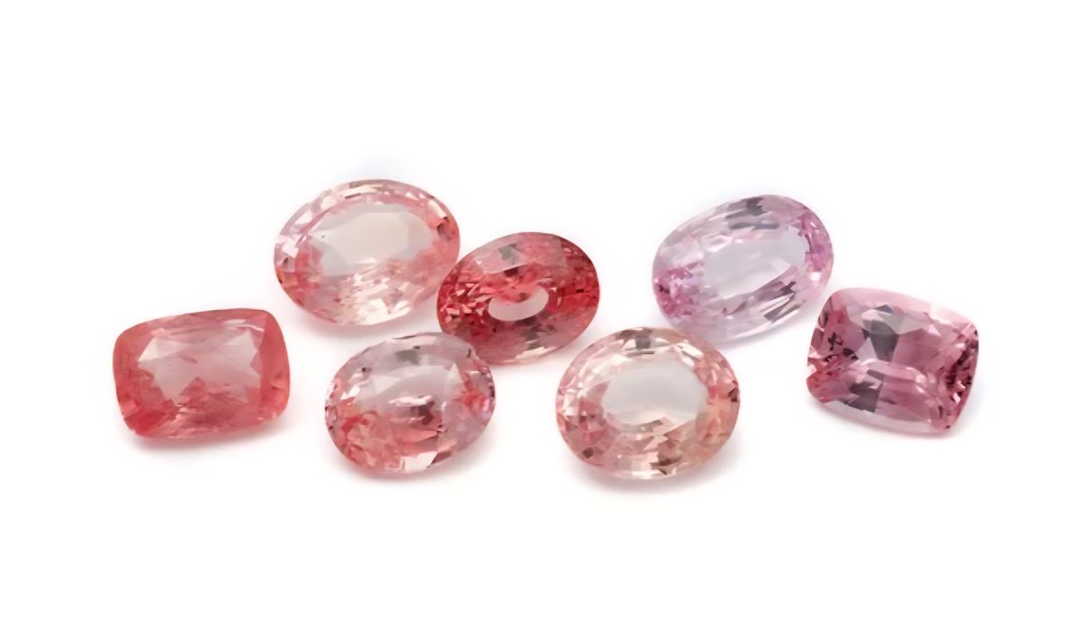 Natural Padparadscha gemstone